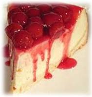 cheesecake with topping