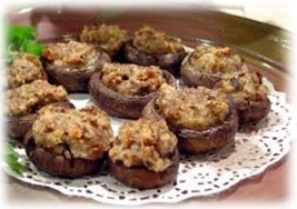 stuffed mushrooms